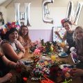 hen party headdress making activity Cornwall