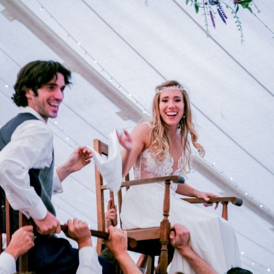 Real Brides - Carly & Jackson's Wild Cornish Wedding
