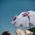 wedding styling floral parasol