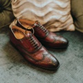 mens leather brogue shoes