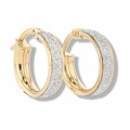 Ramsdens gold hoop earrings
