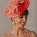 coral occasion hat holly young