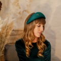 emerald green halo hat Holly young