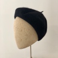 black classic French beret