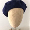 navy French style beret