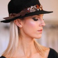 black-trilby-with-feather-band-Holly-Young