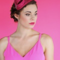 Pink Art Deco Hat