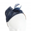 Navy Art Deco Hat