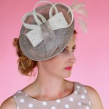 grey & Ivory disk hat