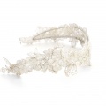 lace crown for a boho bride