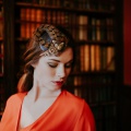 pheasant feather fascinator cheltenham races