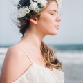 'rosenwyn' ivory flower crown Holly Young