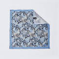 mens paisley blue pocket squares