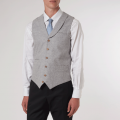 mens grey waistcoat