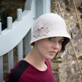 felt cloche hat