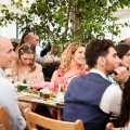 Using real trees as wedding decorations