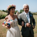 flower crown bride