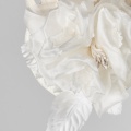 ivory flower headpiece Holly Young