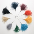 Mae ostrich feather hat pins