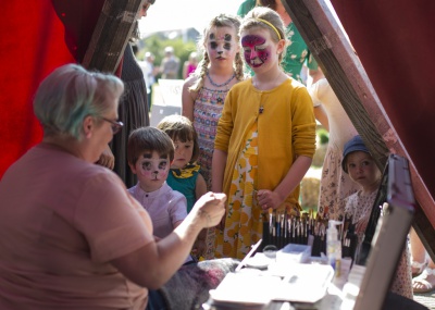 childrens wedding face painting