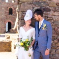 Ivory wedding hat for a bride inspiration