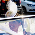 Bespoke bridal hat