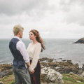 Cornish clifftop wedding