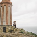 Cornish clifftop wedding