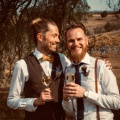 Gay grooms wedding style
