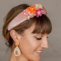 pink embellished headband