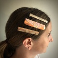 Hair clip stack Holly Young