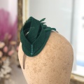 Emerald green Fascinator