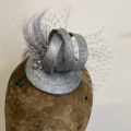 Silver occasion headgear