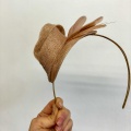 Elegant Nude Fascinator