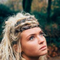 woodland feather headbands