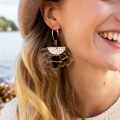 pheasant feather earrings ethical