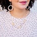 gold & natural necklace Holly Young