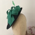 black and green Lydia hat