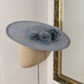 Modern boater hat bespoke mother of the bride