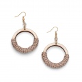 eco jewellery wooden hoops