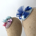 Embroidered sequin and thread hats