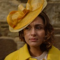 yellow occasion hat holly young