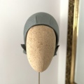 1960s inspired halo pill box hat