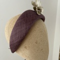 wide headband hat for a mother of the bride