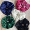 large velvet scrunchies hand made in uk