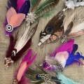 Feather hair clip workshop