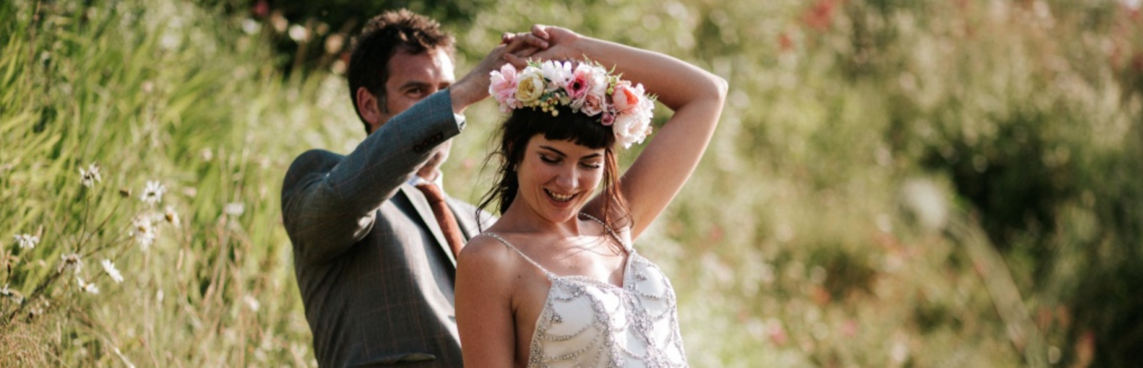 Bespoke bridal flower crown