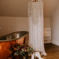 real wedding inspiration beaded gown
