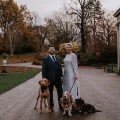 Weddings with dogs Bailey and Mitchell Photography