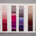 pink purple brown silk swatches